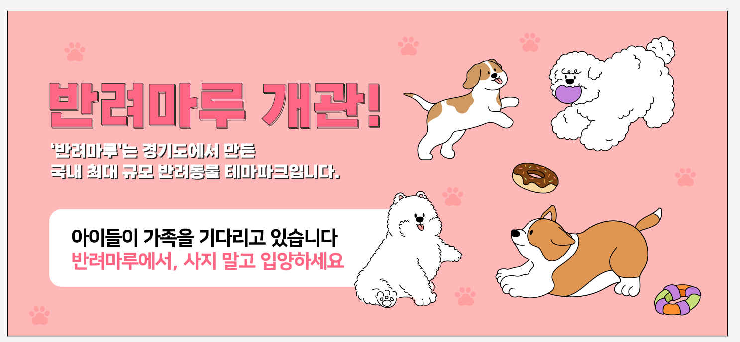 반려마루 개관